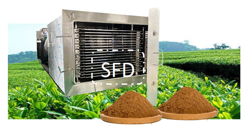 烏龍茶冷萃凍干茶粉凍干機設備及優勢