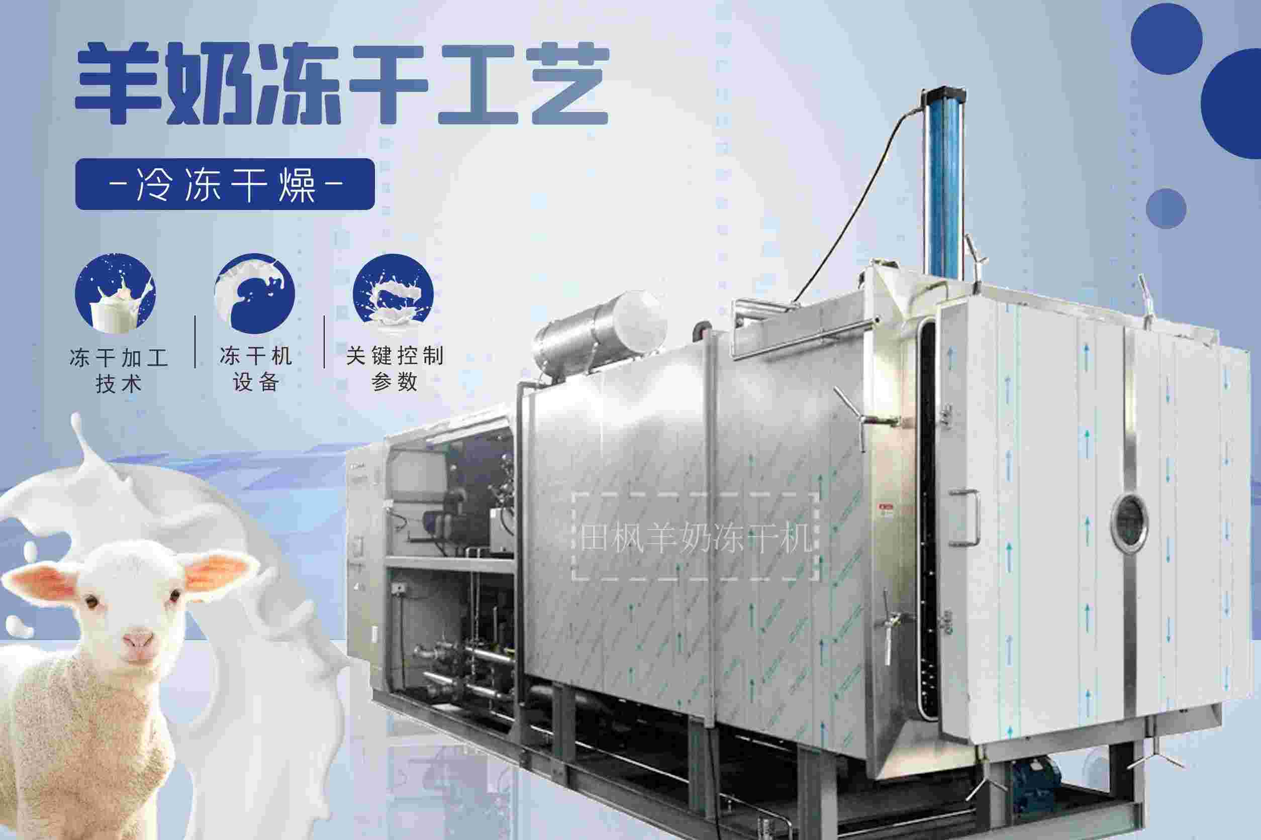羊奶凍干機的工作原理是什么？如何實現羊奶的凍干過程？